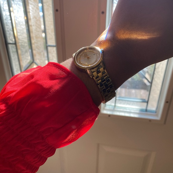 Gold Tory Burch Swiss Watch TRB1009 - Picture 7 of 8